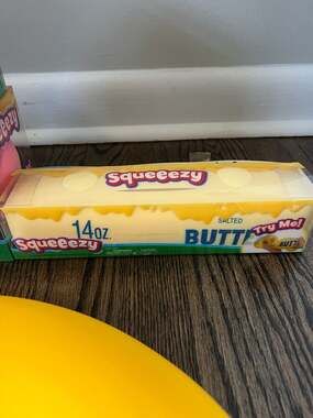 Squeezy 14oz Jumbo Salted Butter Stick Slow Rising Squishy Fidget Toy